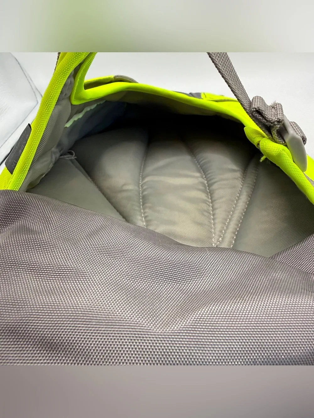 CamelBak Slipstream Hydration Backpack Hi Vis Yellow Gray No Bladder Pack